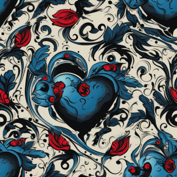 Tattoo Heart Collection- Vinyl 6