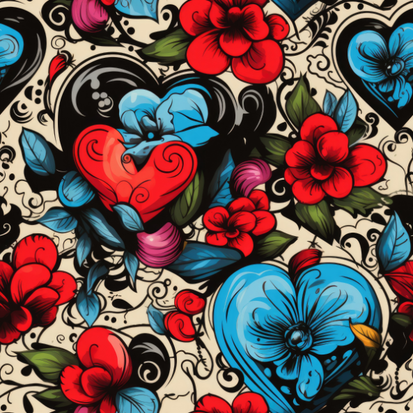 Tattoo Heart Collection