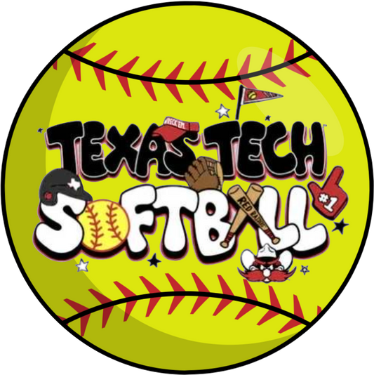 Softball Decal-Elysa