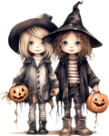 Trick or Treat Besties 2