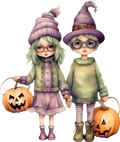 Trick or Treat Besties