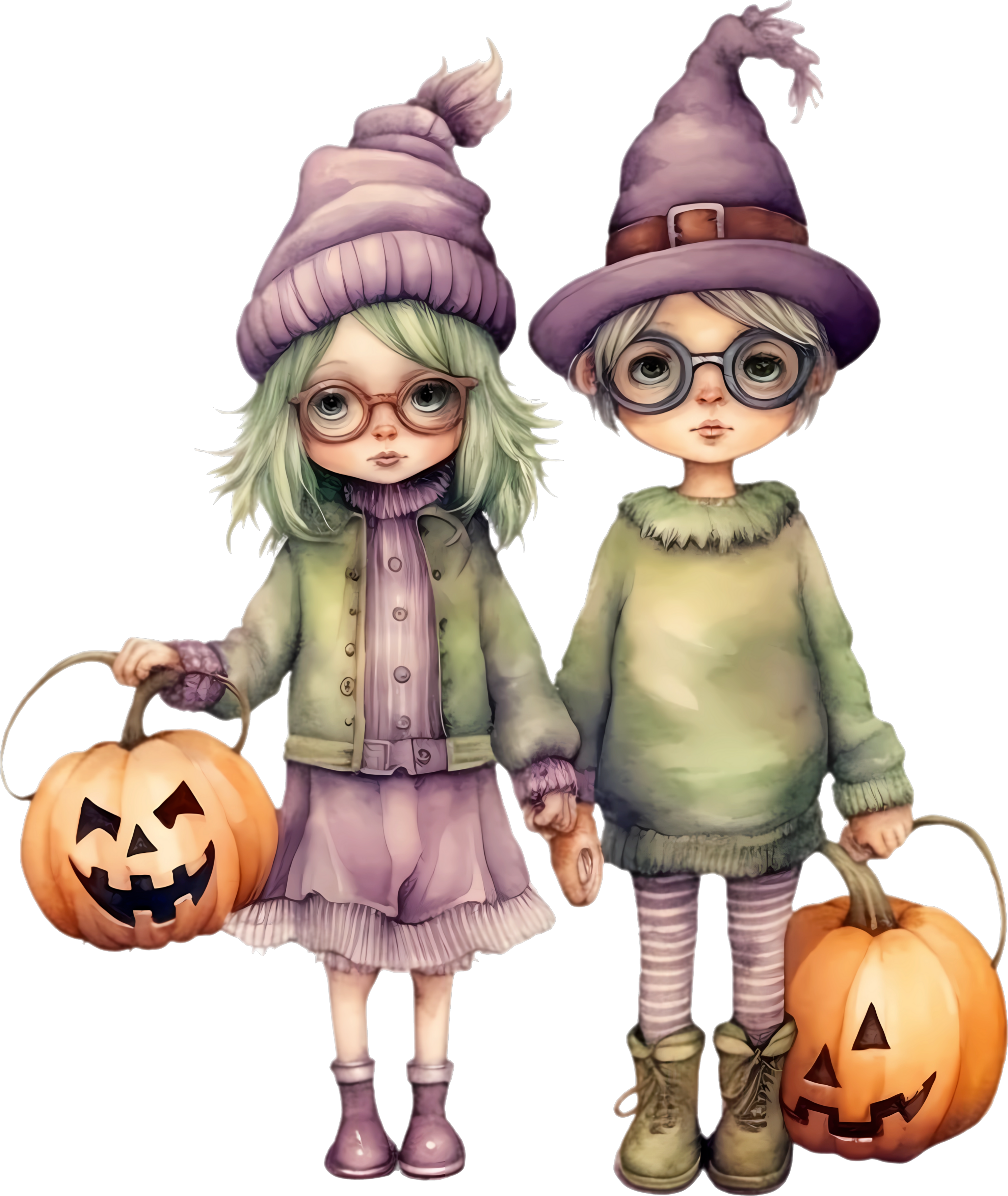 Trick or Treat Besties