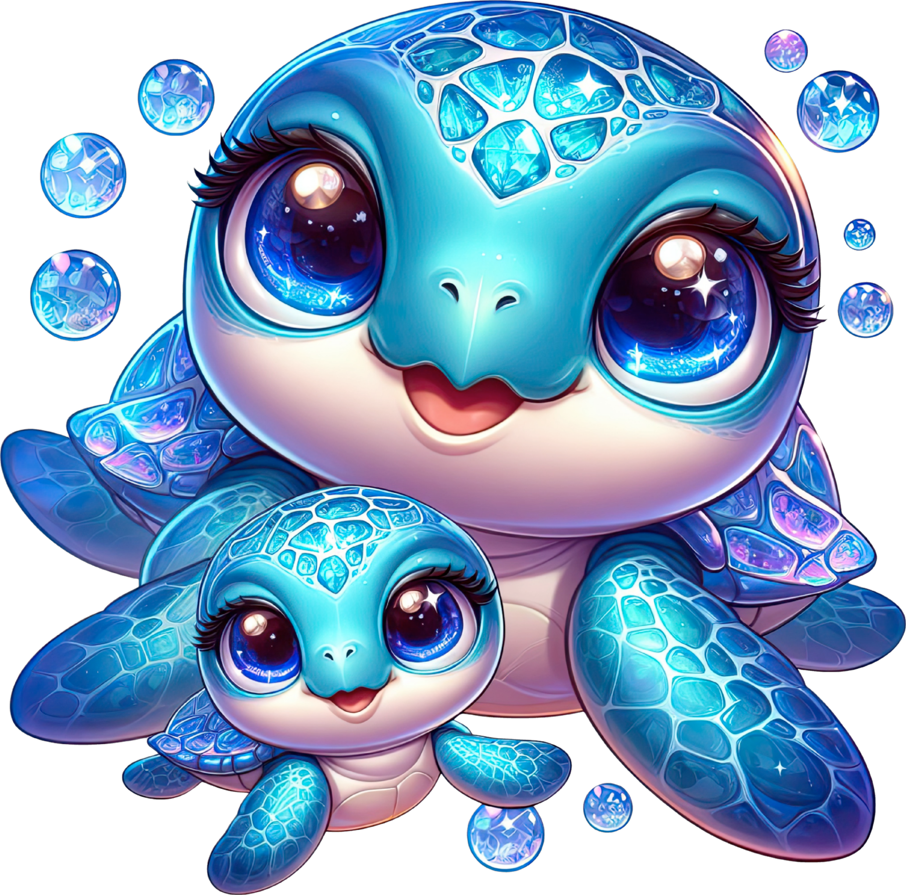 Turtle Baby and Mama 4