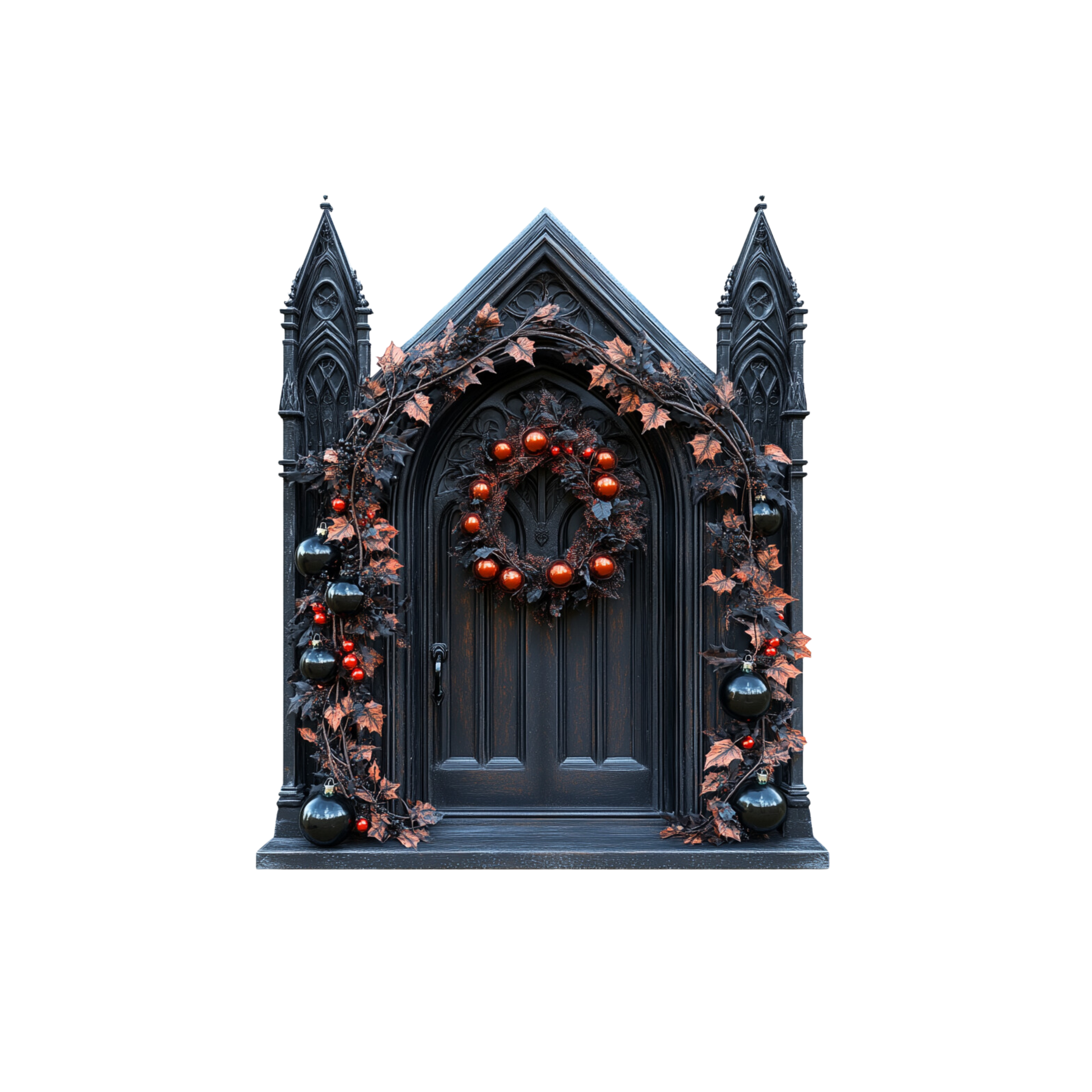 Gothic Christmas Decal 44