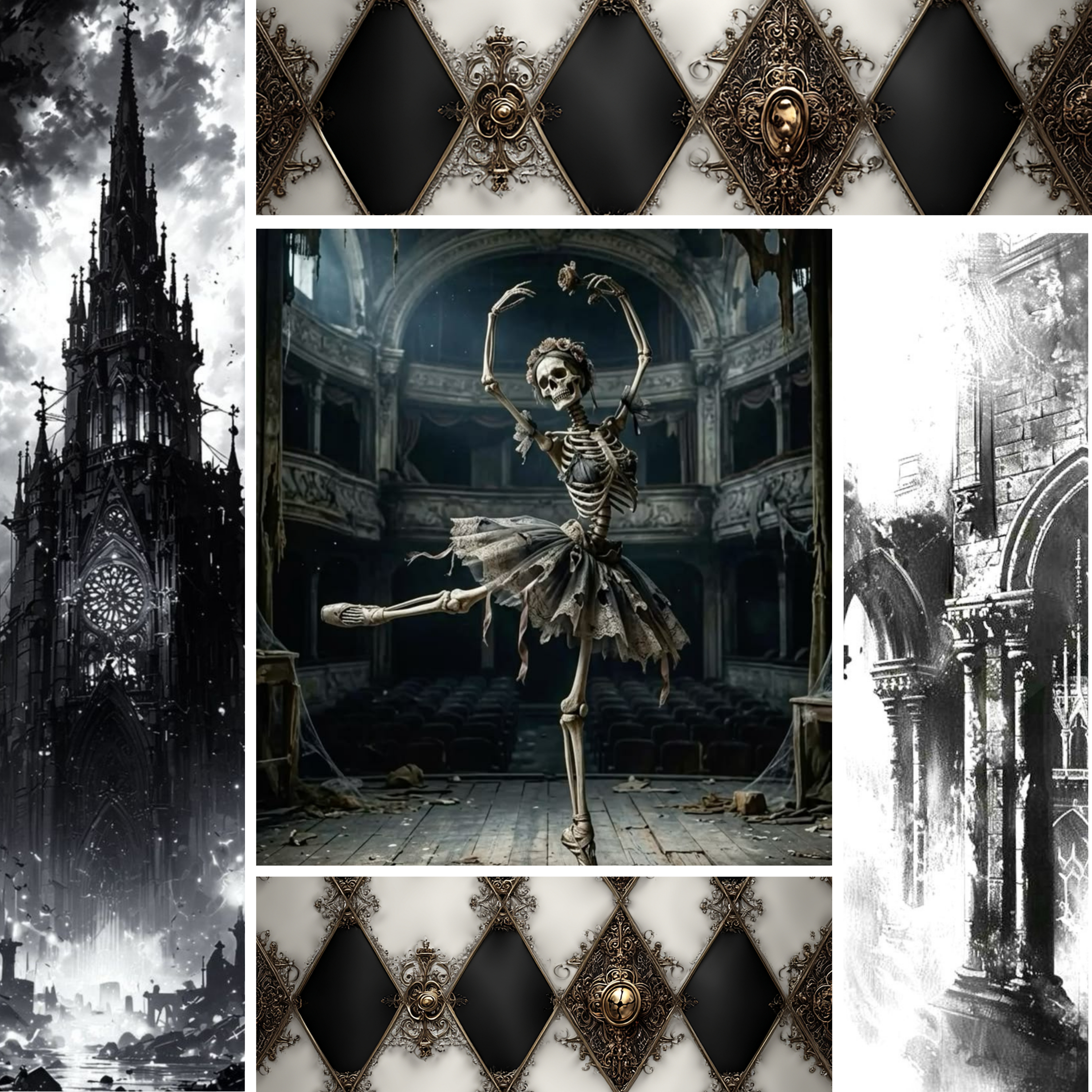 Summer 26' Grunge n' Gothic -Mixed Media 7