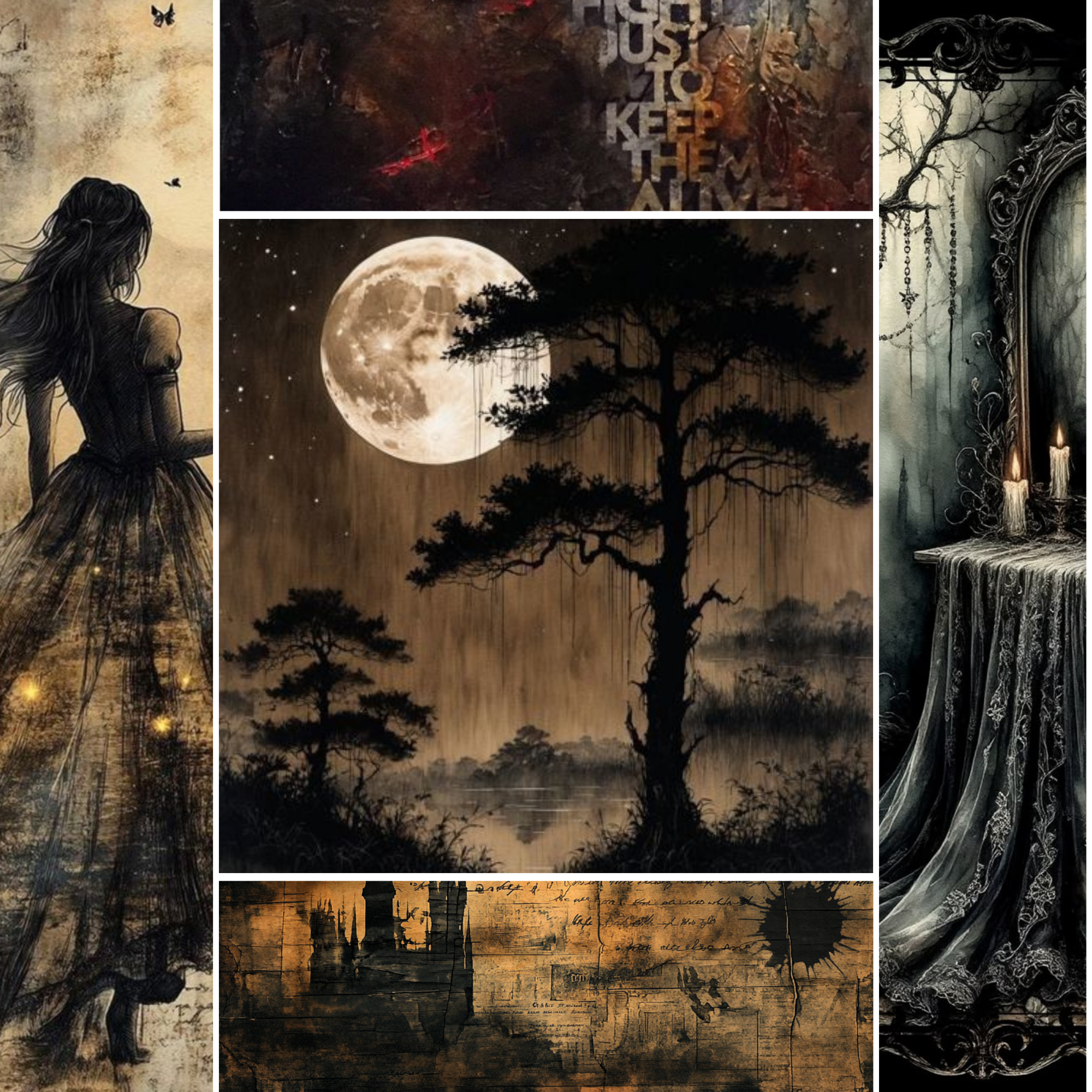 Summer 26' Grunge n' Gothic -Mixed Media 4