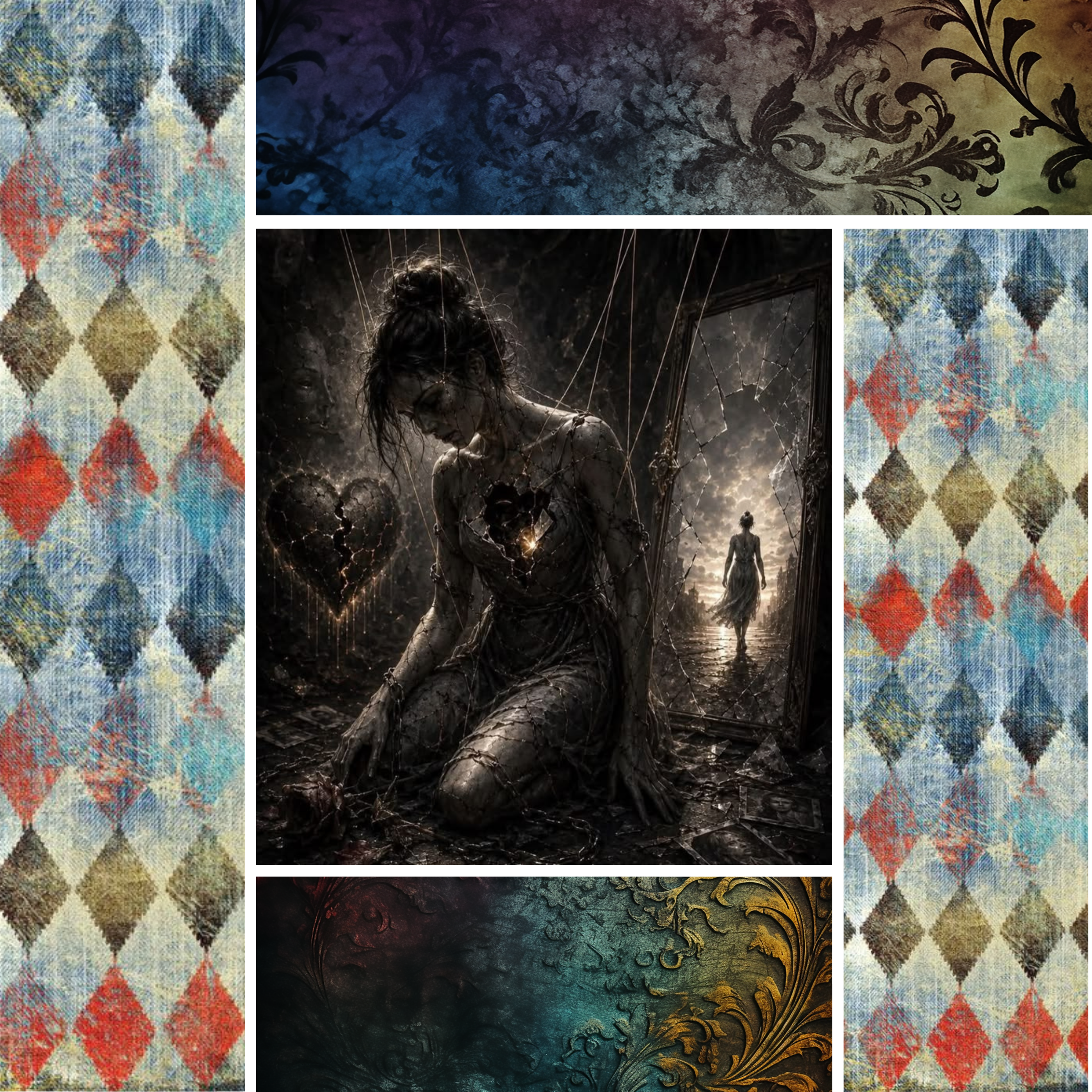 Summer 26' Grunge n' Gothic -Mixed Media 10
