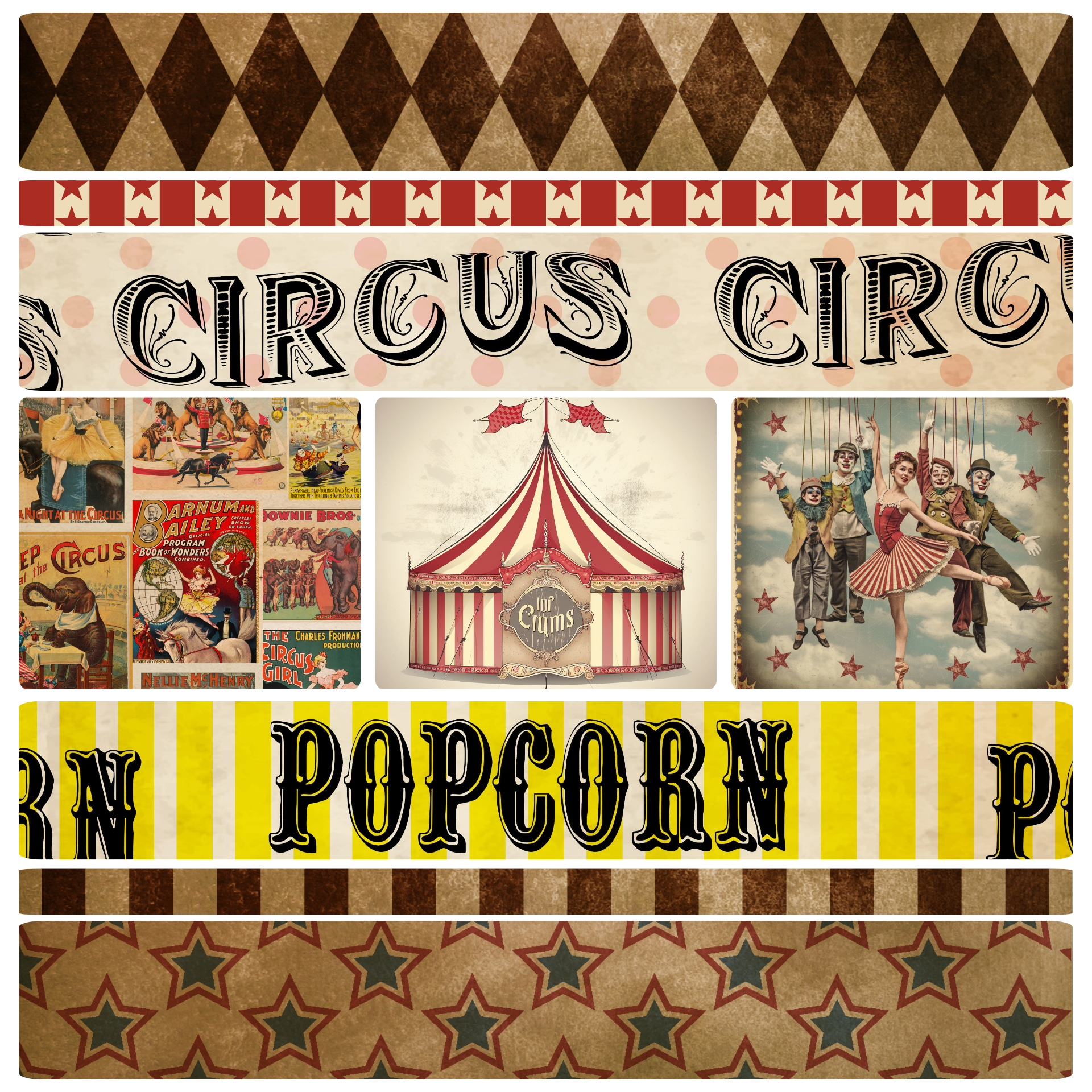 Circus Mixed Media 34
