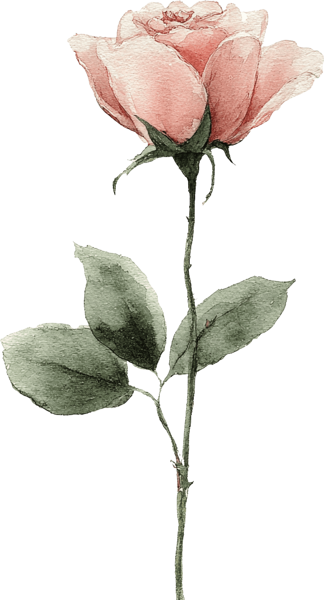 Vintage Floral Collection- Decal 5