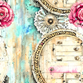 Vintage Floral Collection- Vinyl 4