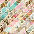 Vintage Floral Collection- Vinyl 11 Mixed Media