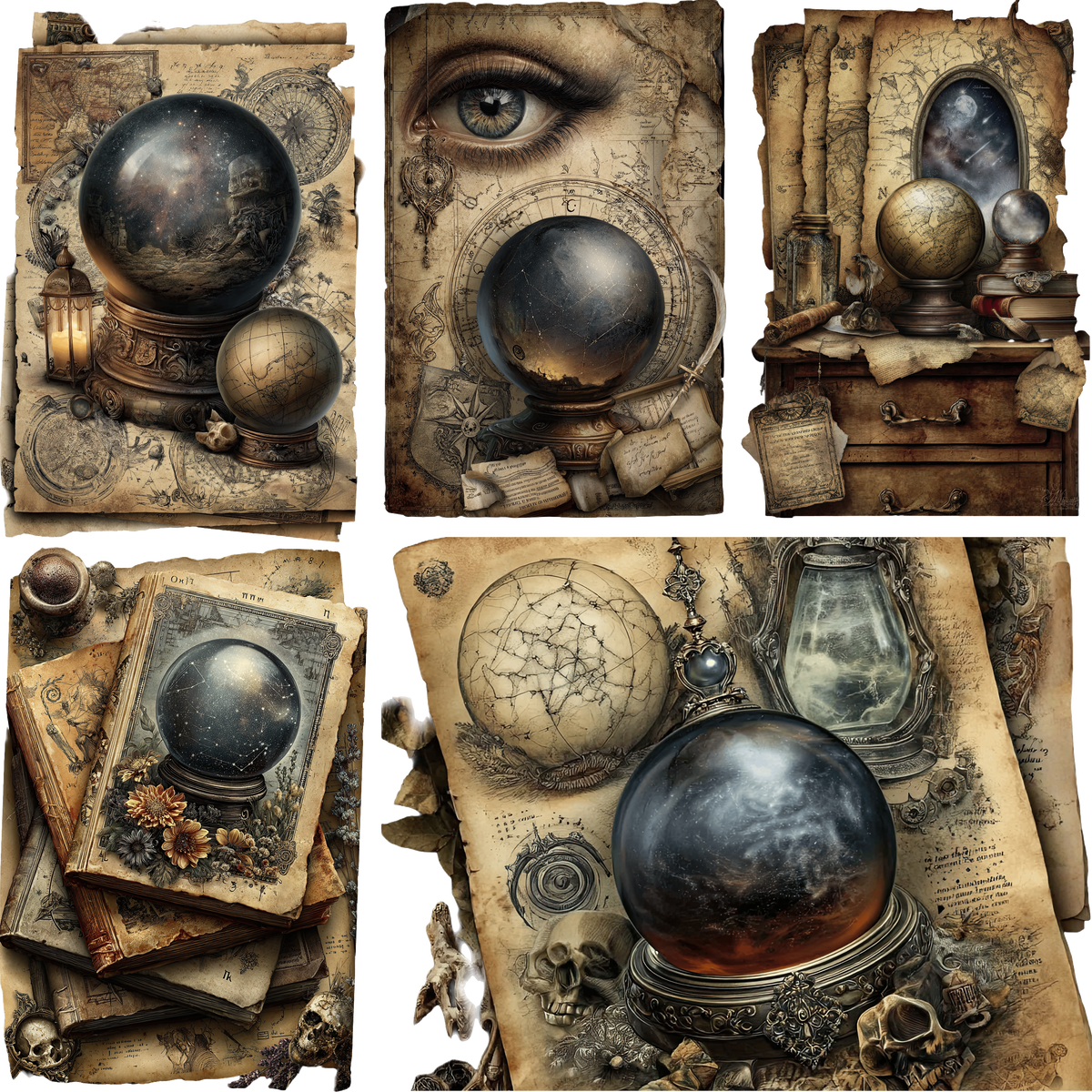 Tarolee's Witchy Collection- Mixed Media 5