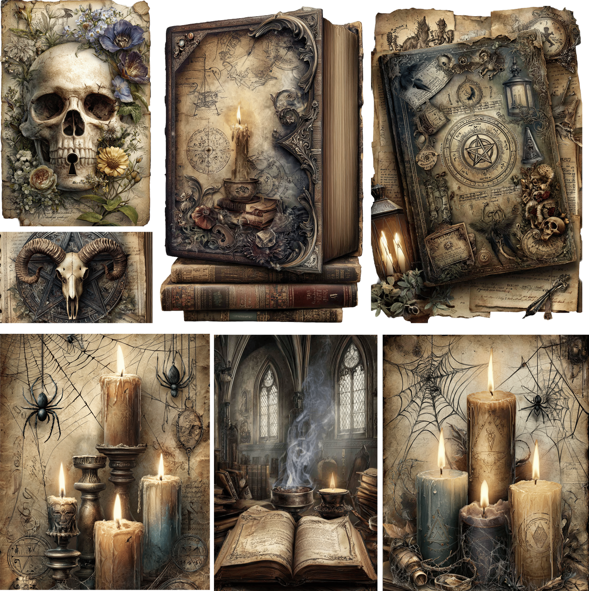 Tarolee's Witchy Collection- Mixed Media 6