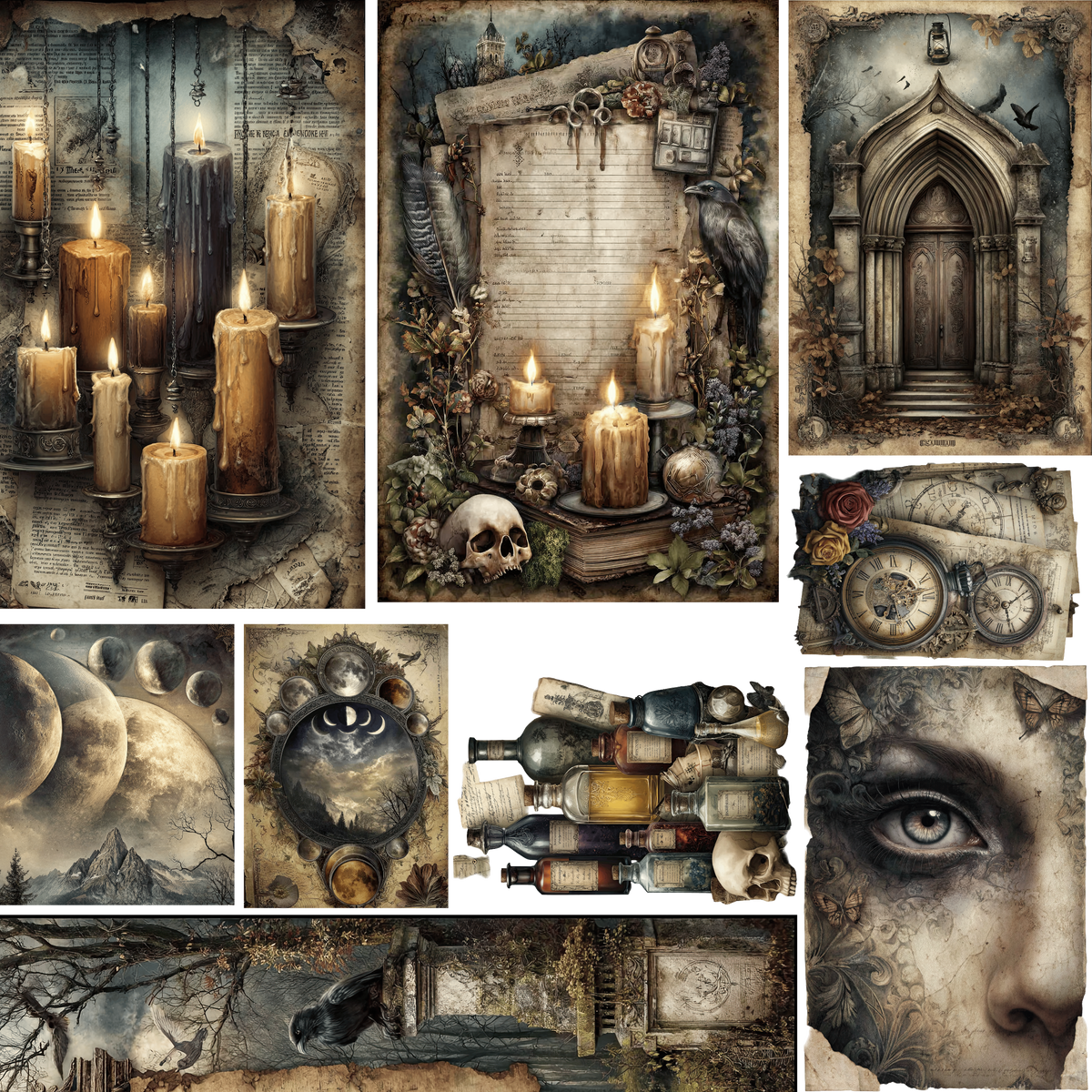 Tarolee's Witchy Collection- Mixed Media 8