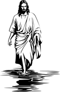 Walk on Water Decal