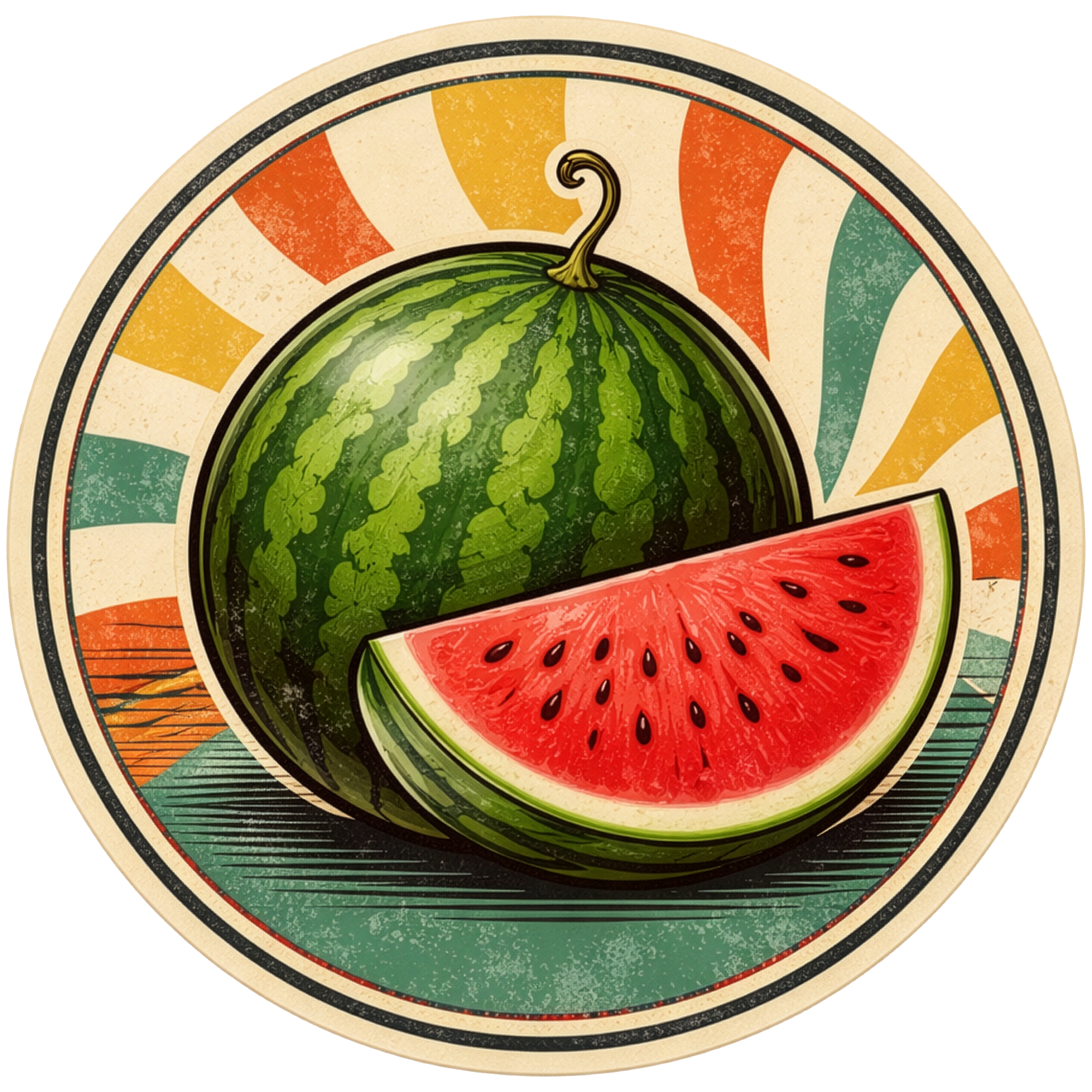 Watermelon Decal 5