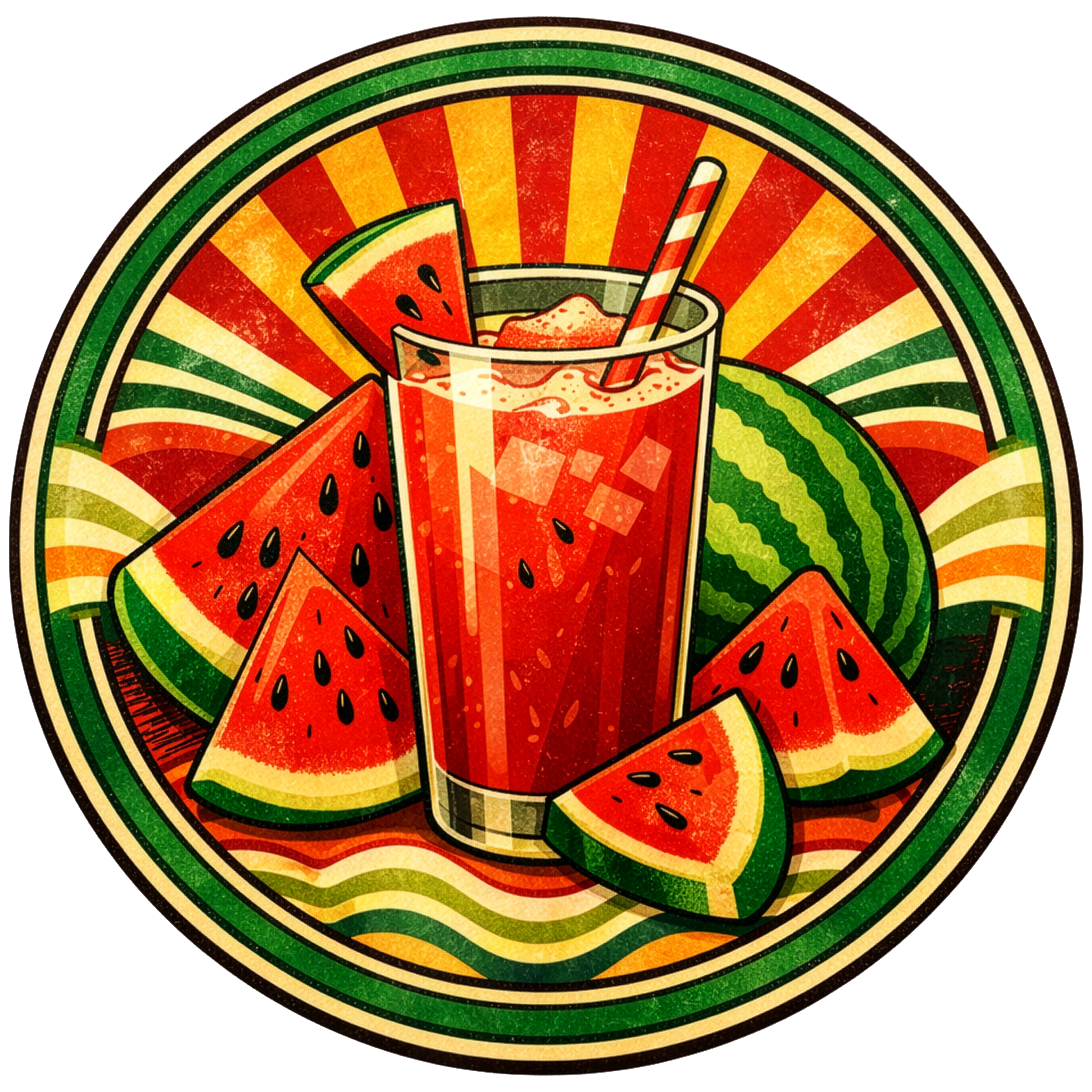 Watermelon Decal 6