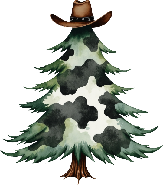 Western Christmas Collection -Tree 1