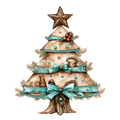 Western Christmas Decal 16