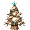 Western Christmas Decal 15
