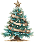 Western Christmas Decal 13