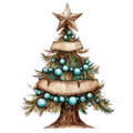 Western Christmas Decal 12