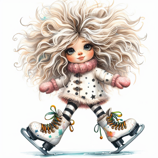 Whimsy Winter Girl - Vinyl 1