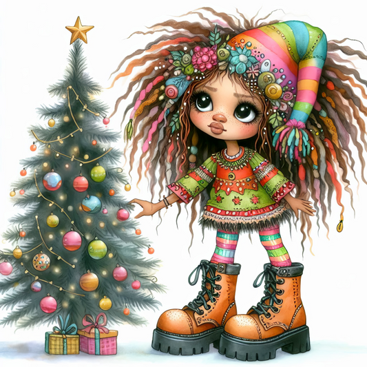 Whimsy Winter Girl - Vinyl 2