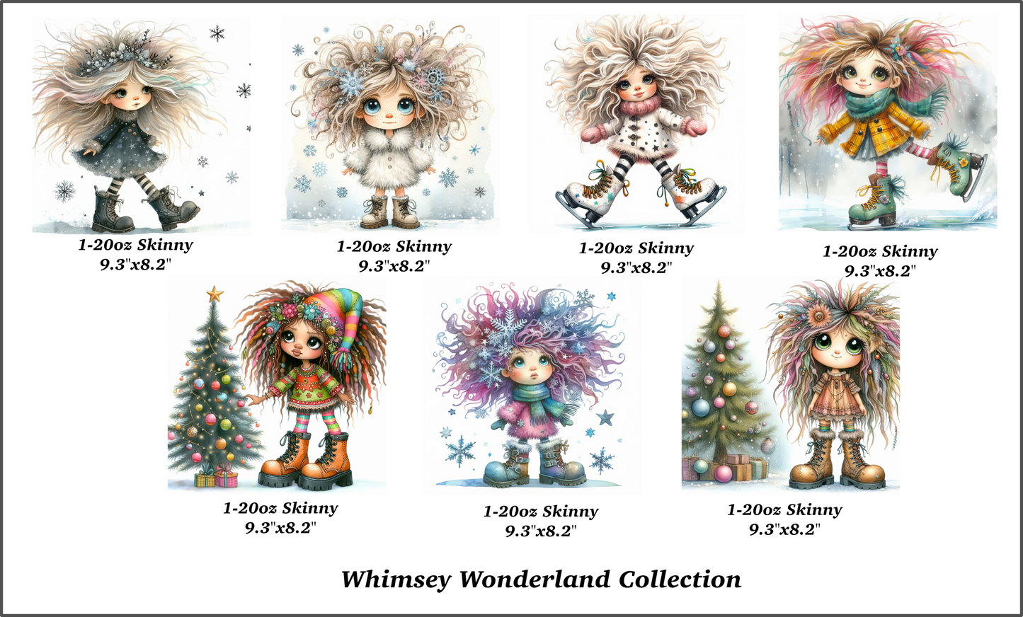 Whimsy Winter Girl Collection