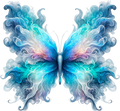 Whimsical butterfly 4