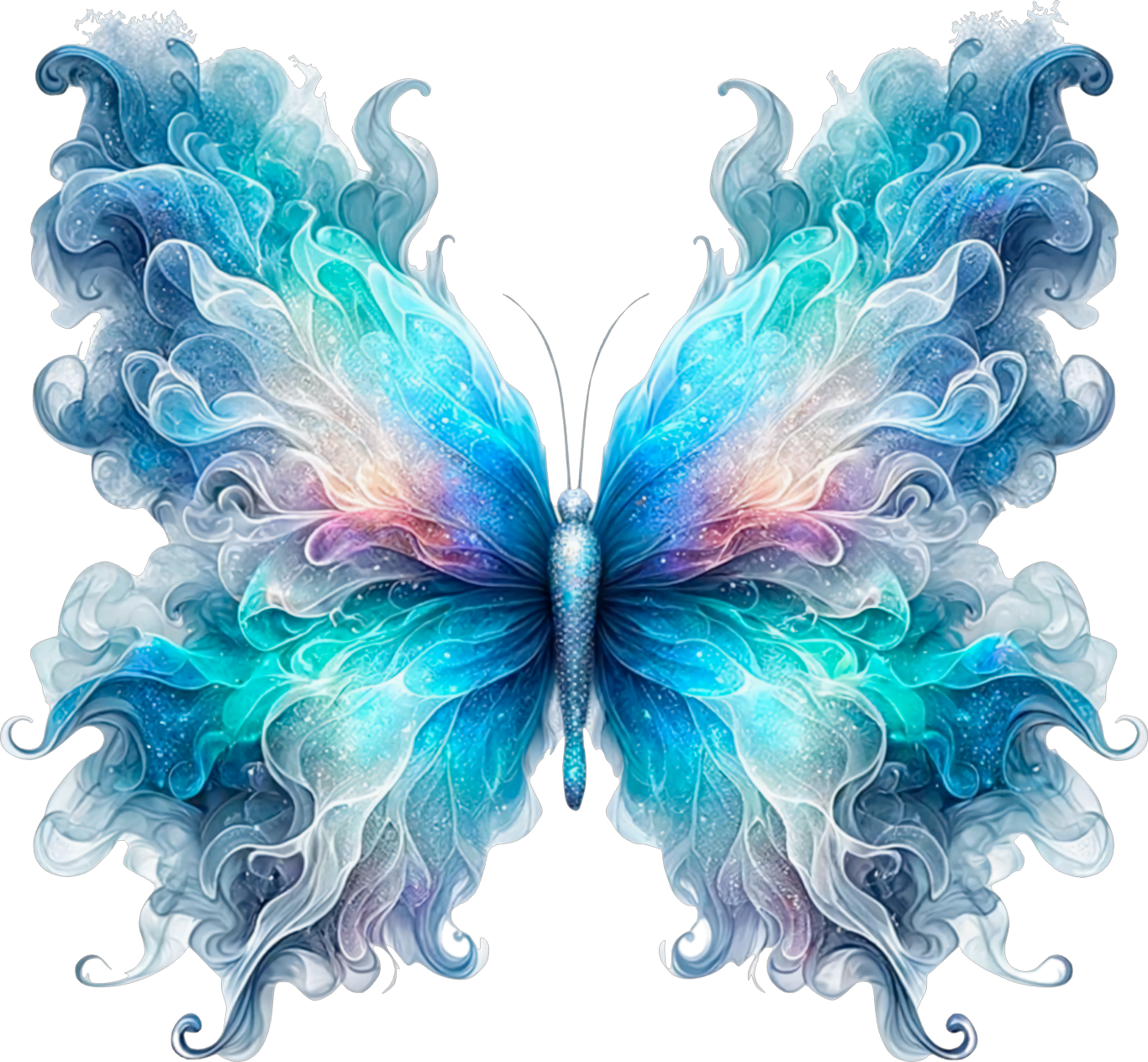 Whimsical butterfly 4