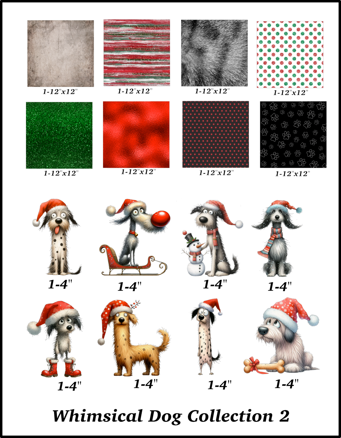 Whimsical Dog Collection 2