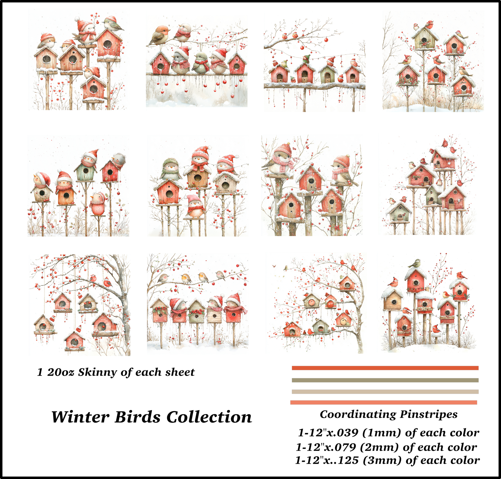 Winter Bird Collection