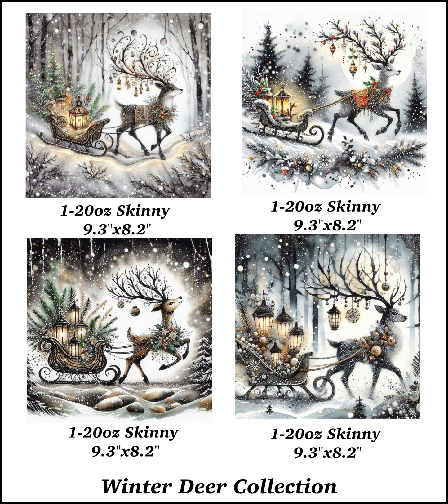 Winter Deer Collection