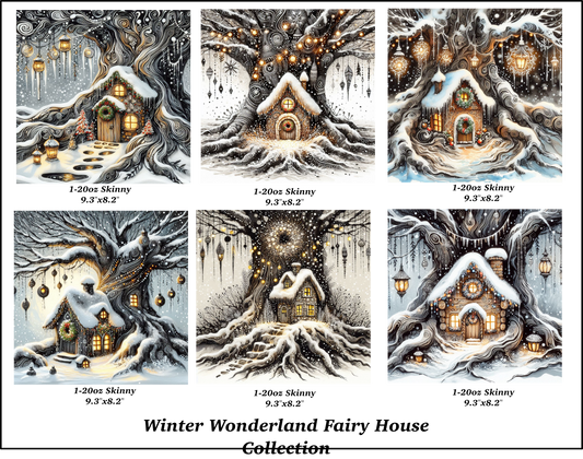 Winter Wonderland Fairy House Collection