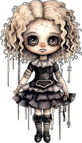 Yellow Haired Dead Doll