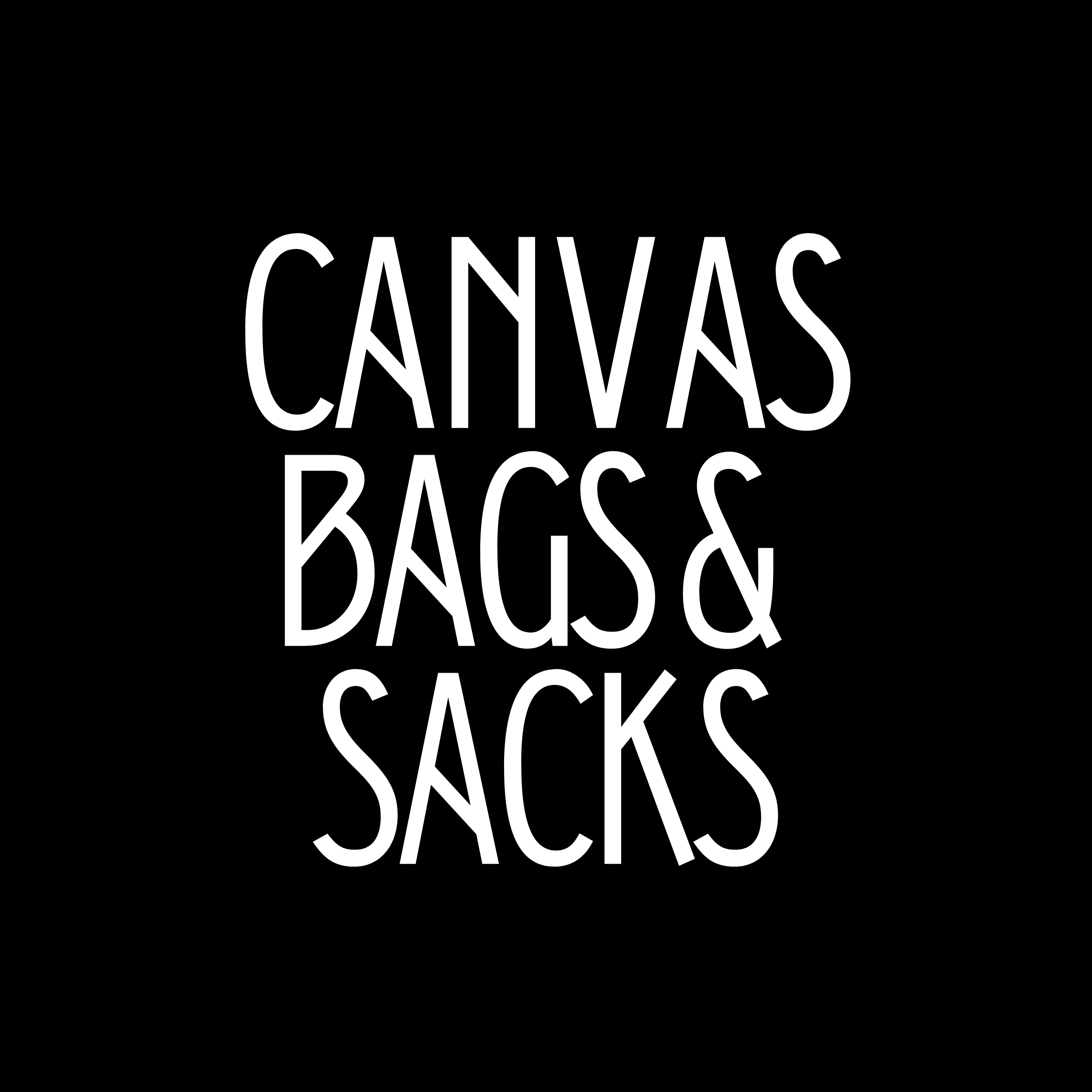 Canvas Bags & Sacks