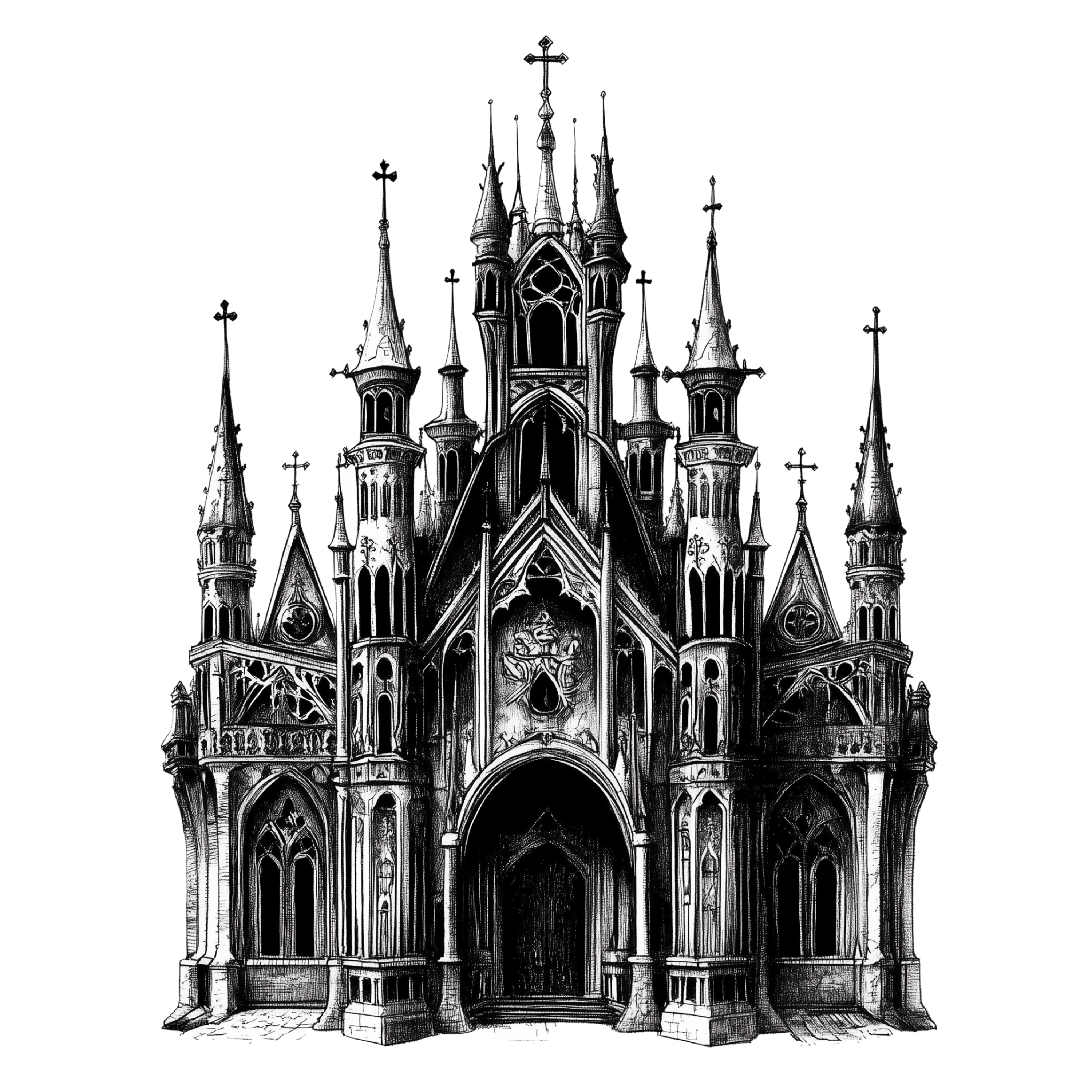 Gothic Christmas Decal 71