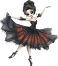 Gothic Christmas Decal 15