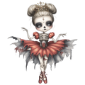 Gothic Christmas Decal 20