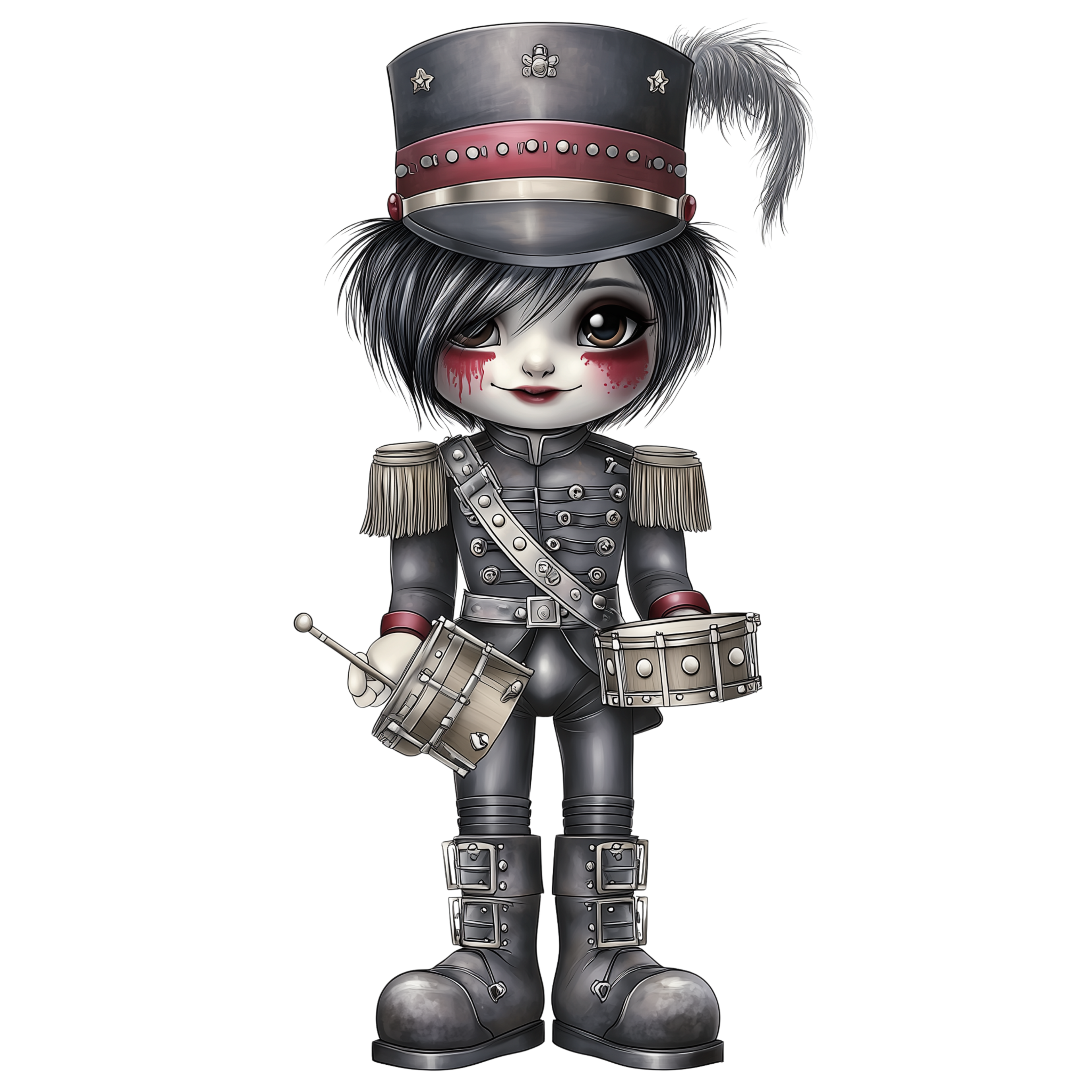 Gothic Christmas Decal 26