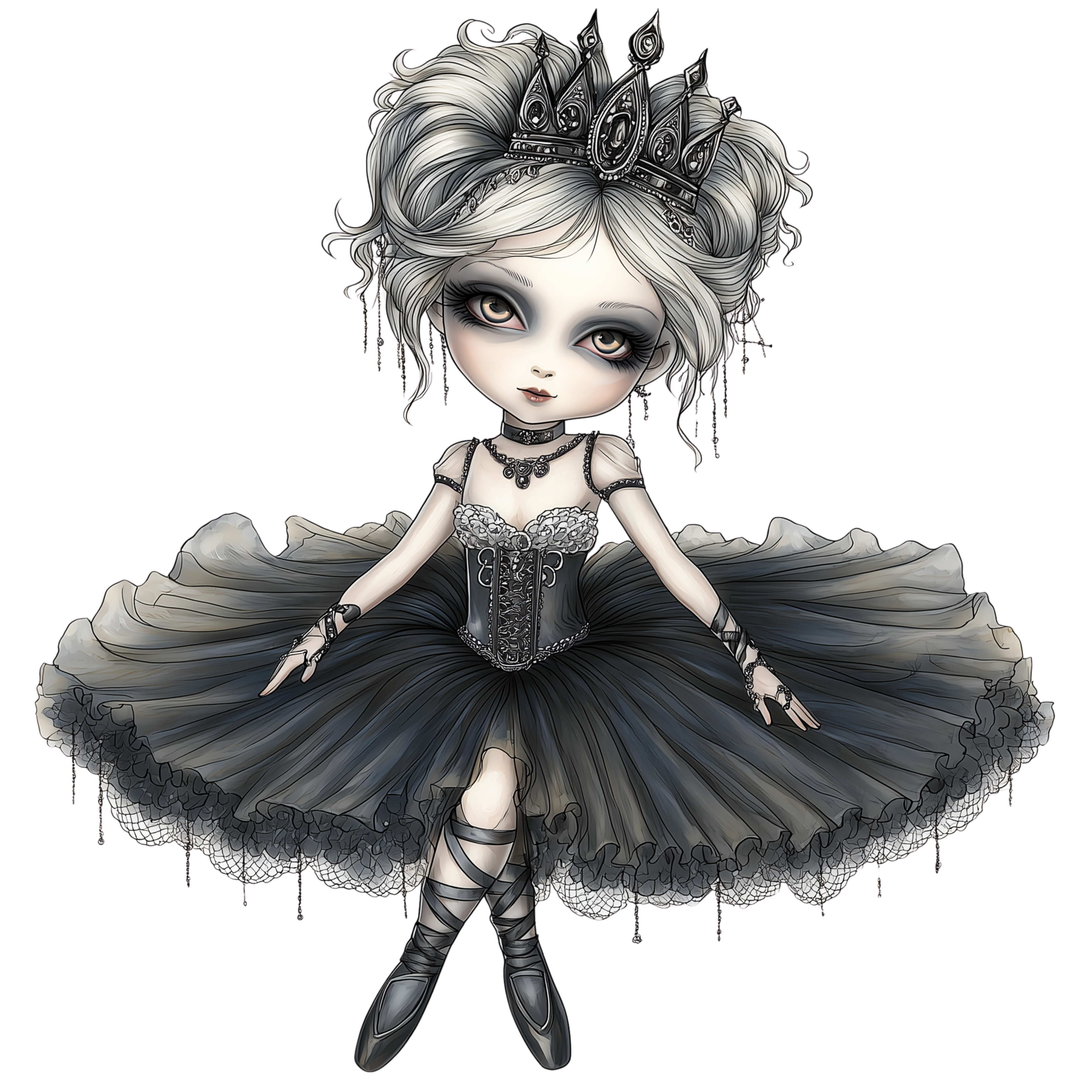 Gothic Christmas Decal 27