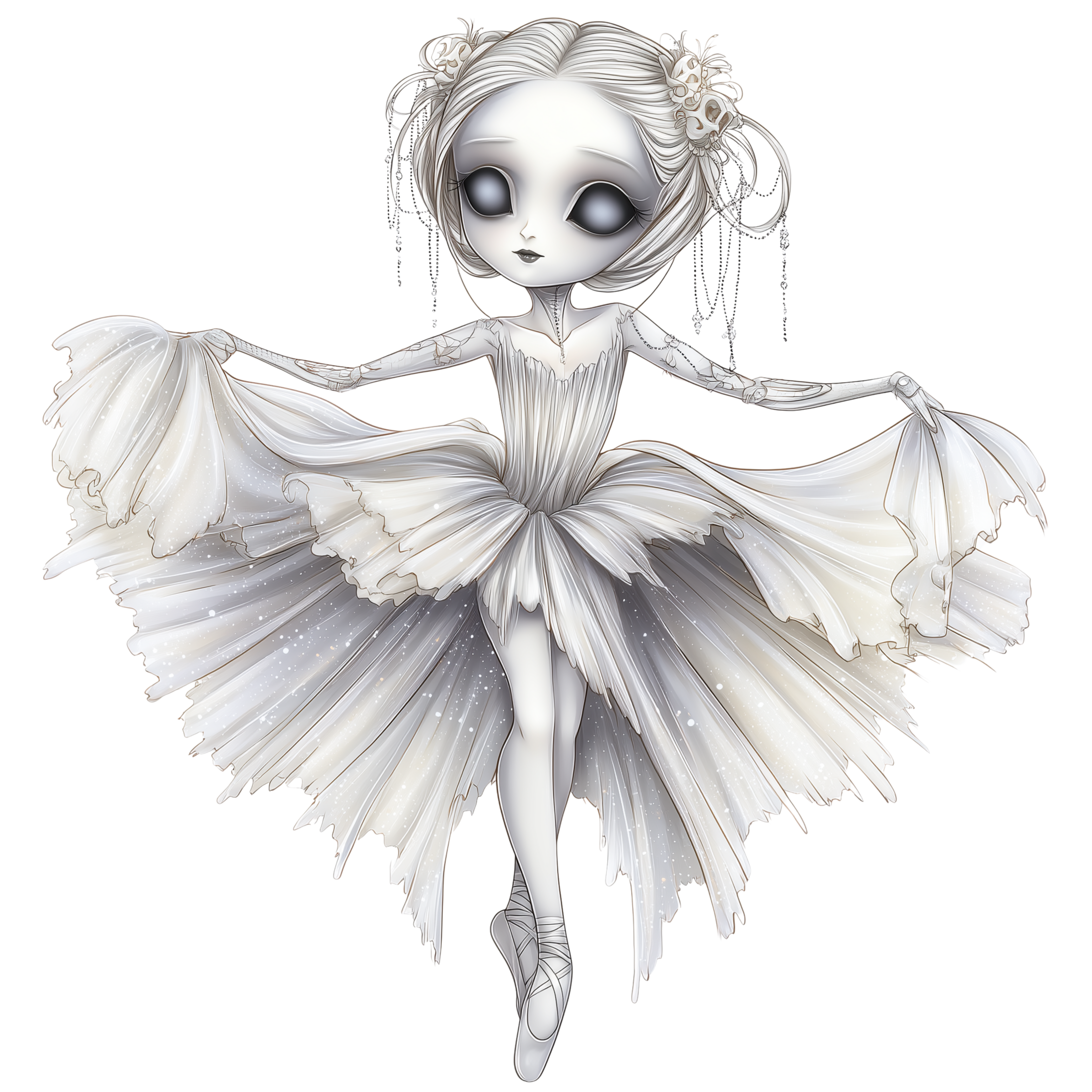 Gothic Christmas Decal 31