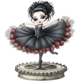 Gothic Christmas Decal 14
