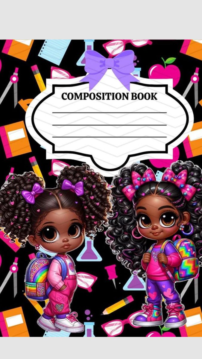 Other Character Themed Composition Notebooks VINYL ONLY