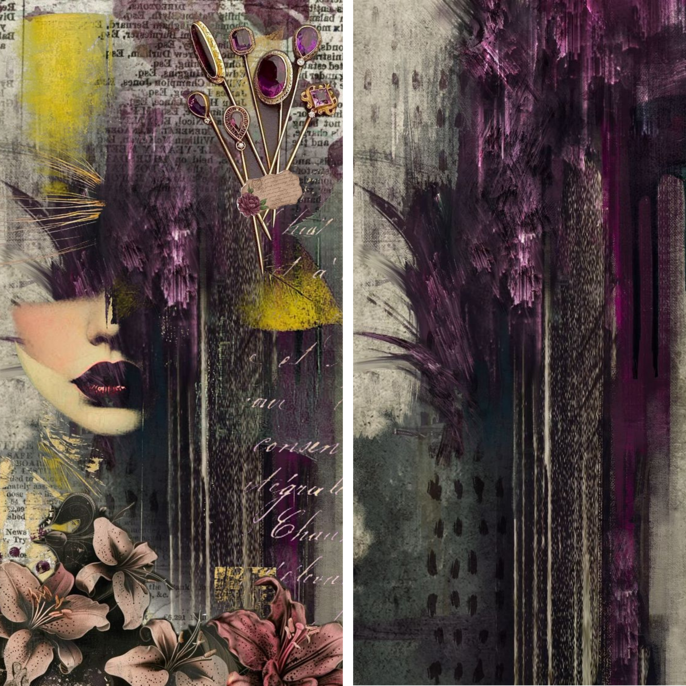 Summer 26' Grunge n' Gothic -Mixed Media 24