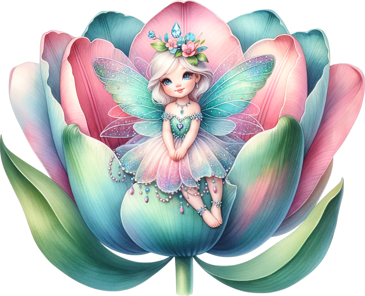 Fairy in Flower 4