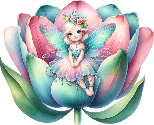 Fairy in Flower 4