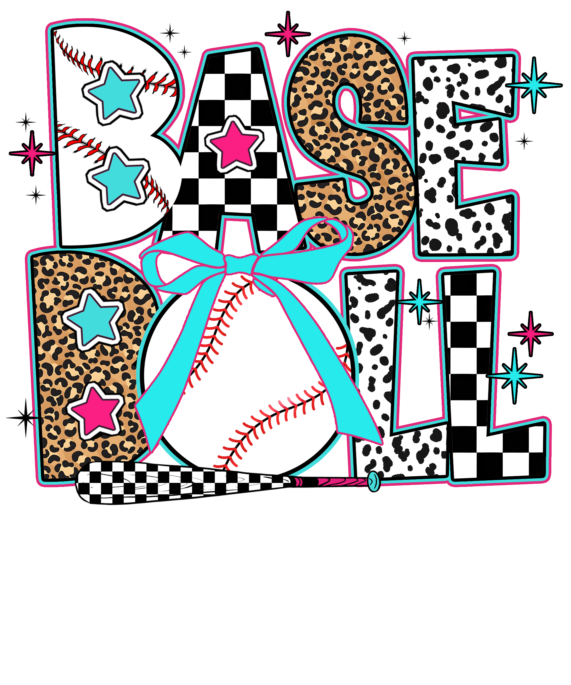 Baseball Retro Decal