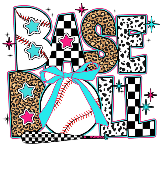 Baseball Retro Decal